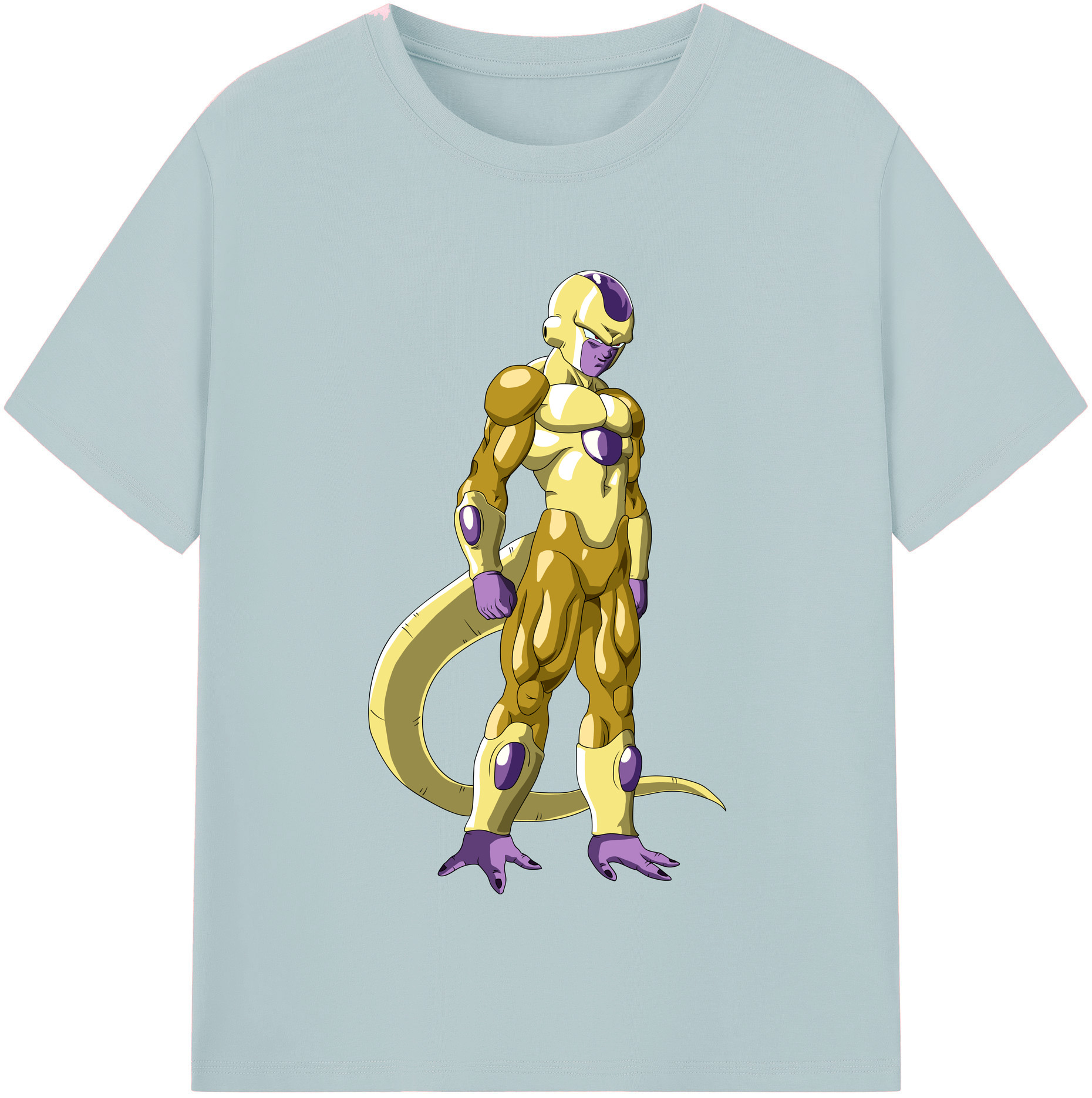 （画像用） ドラゴンボール フリーザ DRAGON BALL Frieza 綿100％半袖Tシャツ（フロントプリント）
